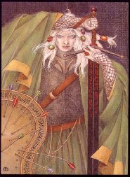 Elric of Melnibone, Sailor on the Seas of Fate, (c)1976 Robert Gould, All Rights Reserved